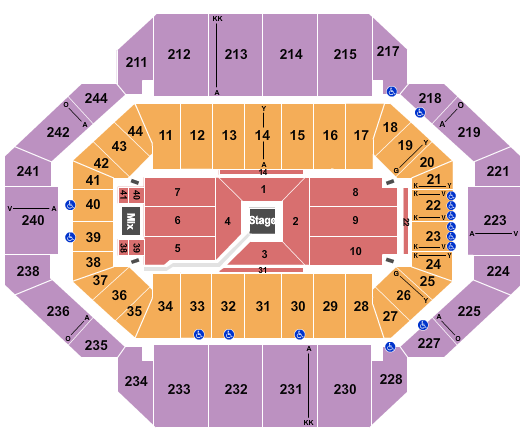 Rupp Arena At Central Bank Center Dave Chappelle Seating Chart