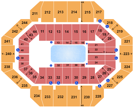 Rupp Seating Chart