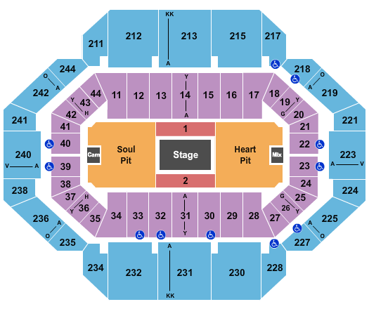 Rupp Arena At Central Bank Center Eric Church Seating Chart