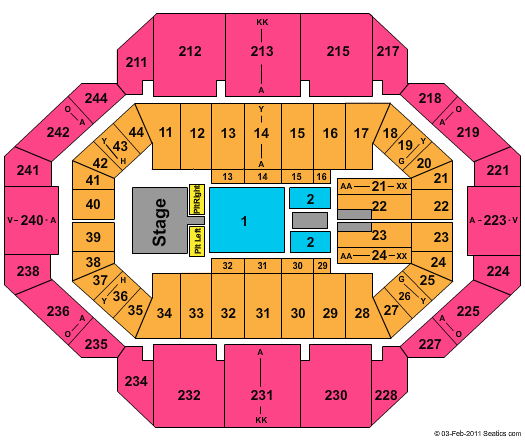 Rupp Arena At Central Bank Center Jason Aldean Seating Chart
