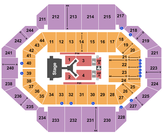 Rupp Arena At Central Bank Center Jonas Brothers 2 Seating Chart
