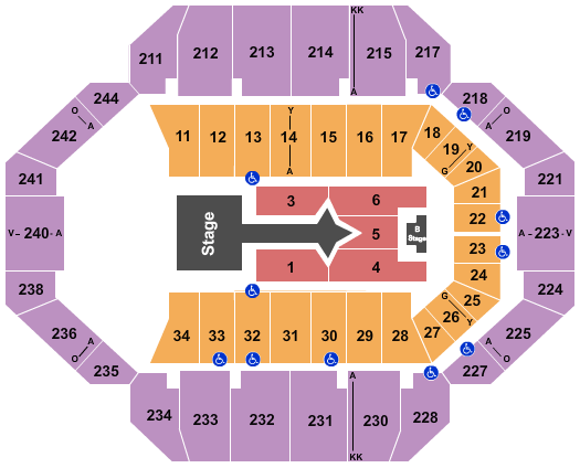 Rupp Arena At Central Bank Center Justin Bieber Seating Chart