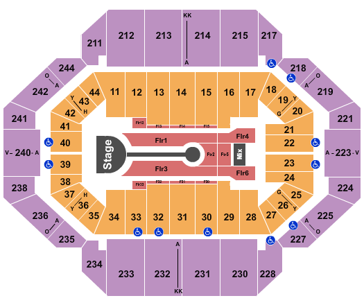 Rupp Arena At Central Bank Center Lauren Daigle Seating Chart
