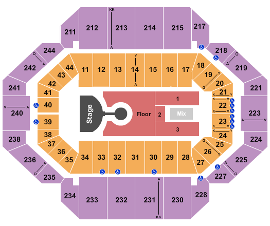 seating chart for Rupp Arena At Central Bank Center - Lizzo - eventticketscenter.com
