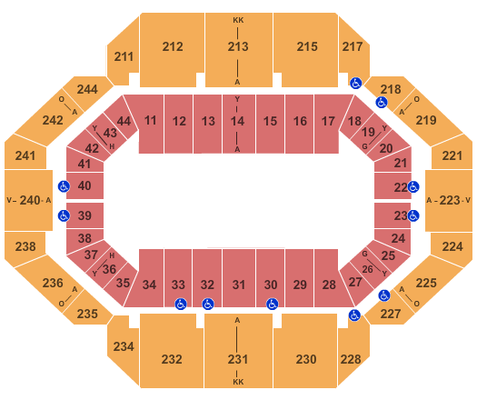 Rupp Arena At Central Bank Center Open Floor Seating Chart