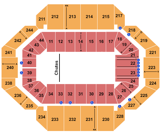 Rupp Arena At Central Bank Center PBR 2023 Seating Chart