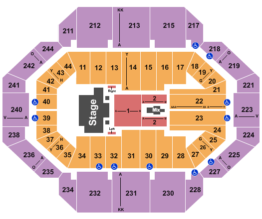 Rupp Arena At Central Bank Center Paul McCartney Seating Chart