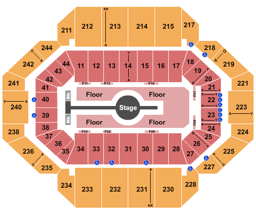 Rupp Arena At Central Bank Center Rod Wave Seating Chart