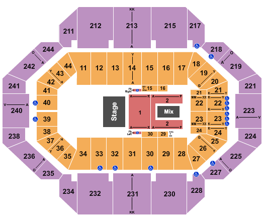 Rupp Arena At Central Bank Center Skillet Seating Chart