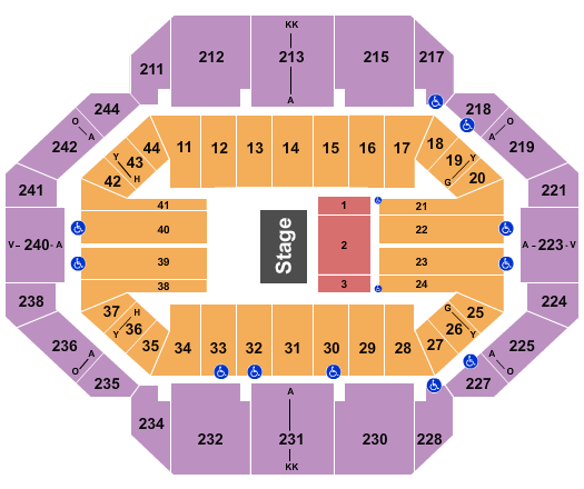 Rupp Arena At Central Bank Center Steve Martin & Martin Short Seating Chart