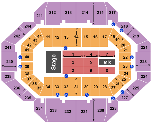 Rupp Arena At Central Bank Center TSO Seating Chart