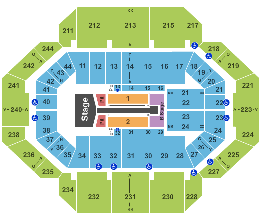 Rupp Arena At Central Bank Center Taylor Swift Seating Chart