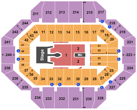 Rupp Arena At Central Bank Center Tim McGraw Seating Chart