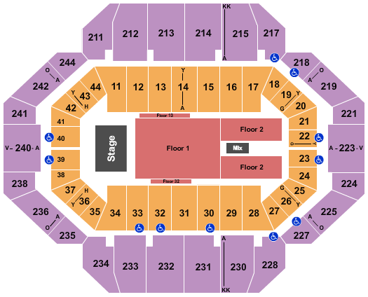 Rupp Arena At Central Bank Center Turn Up Jam Seating Chart