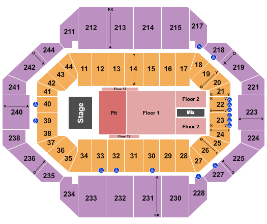 Rupp Arena At Central Bank Center Tyler Childers Seating Chart