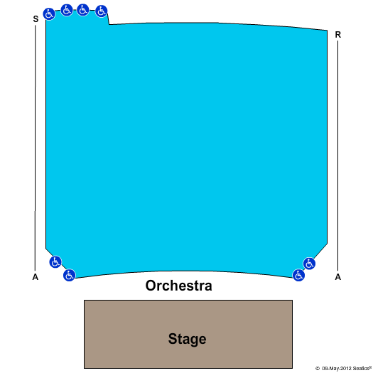 Ruth N Halls Theatre End Stage Seating Chart