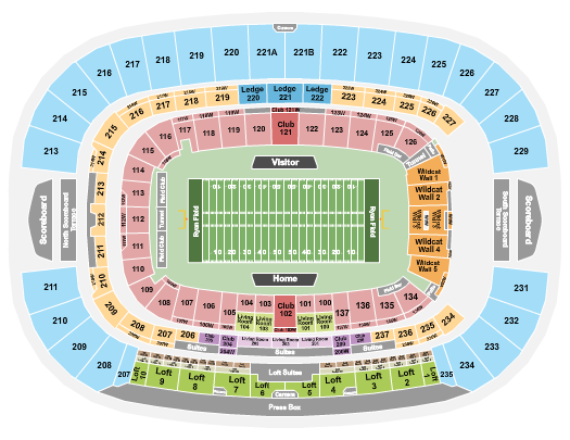 Ryan Field venue and seating information