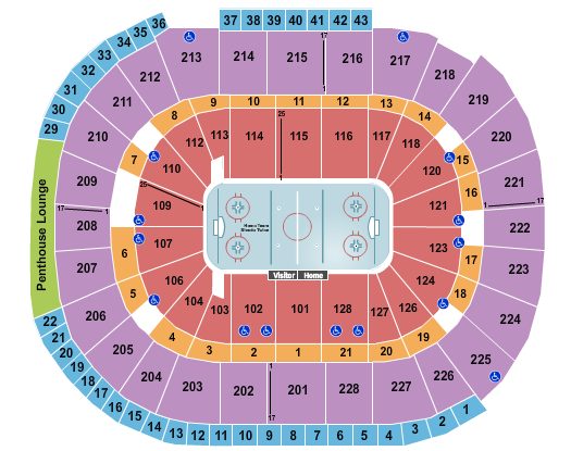 San Jose Sharks vs. Calgary Flames at SAP Center – San Jose, CA