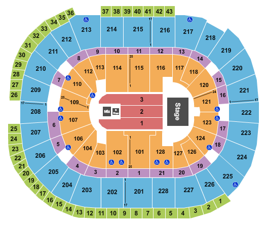 SAP Center Marc Anthony Seating Chart