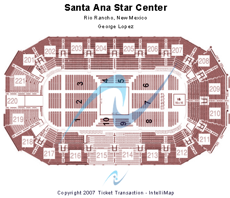 Rio Rancho Events Center Center Stage Seating Chart