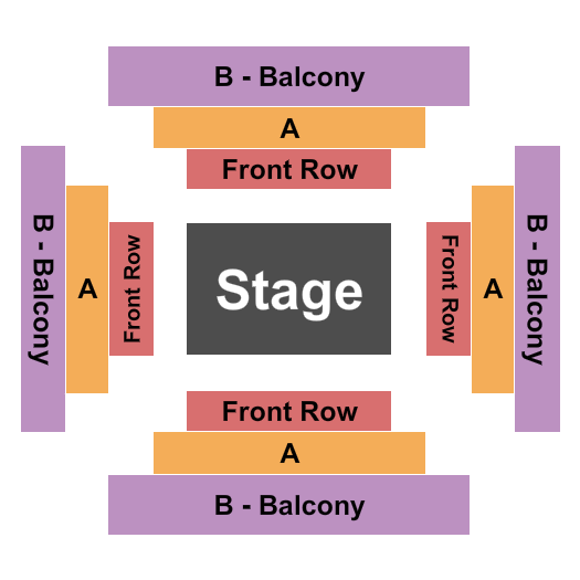 SFU Goldcorp Centre for the Arts venue and seating information