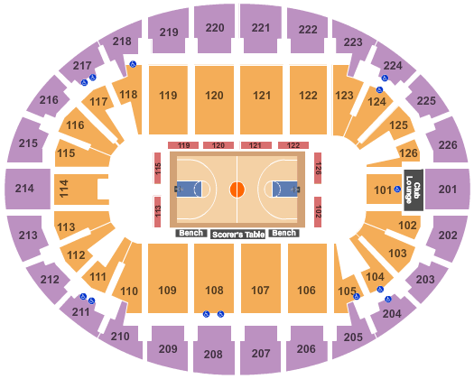 Snhu Arena Seating Chart With Rows
