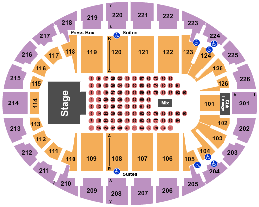 SNHU Arena Boston Pops 2 Seating Chart