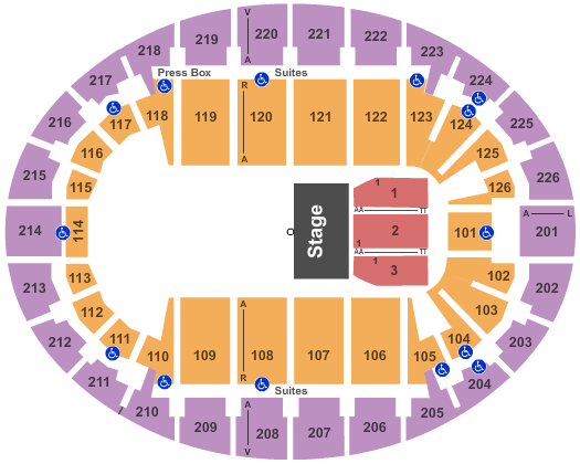 SNHU Arena Celtic Women Seating Chart