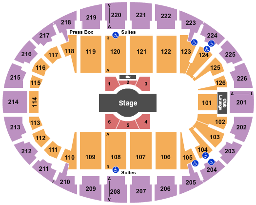 SNHU Arena Cirque Corteo Seating Chart