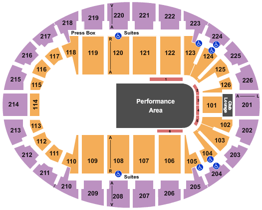 SNHU Arena Cirque du Soleil Crystal Seating Chart