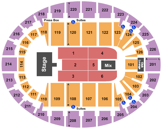 SNHU Arena JoJo Siwa Seating Chart