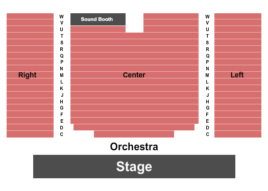 SVA Theatre 2 Next Event Seating Chart