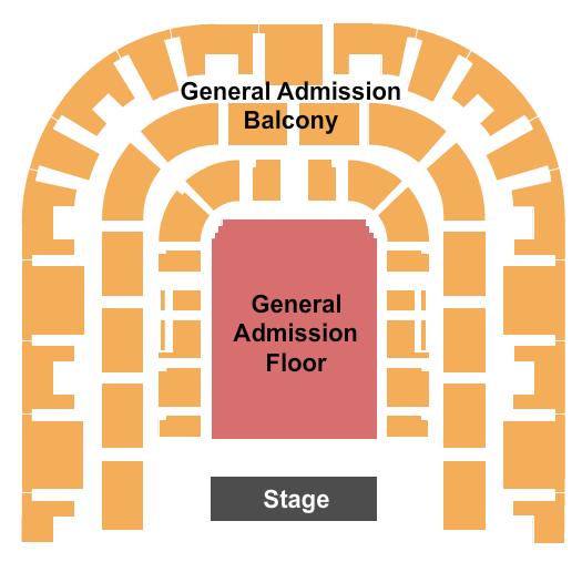Sacramento Memorial Auditorium GA Floor GA Balc Seating Chart