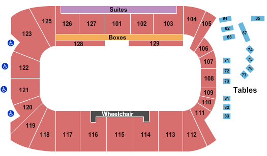 Sadlon Arena Monster Truck Seating Chart