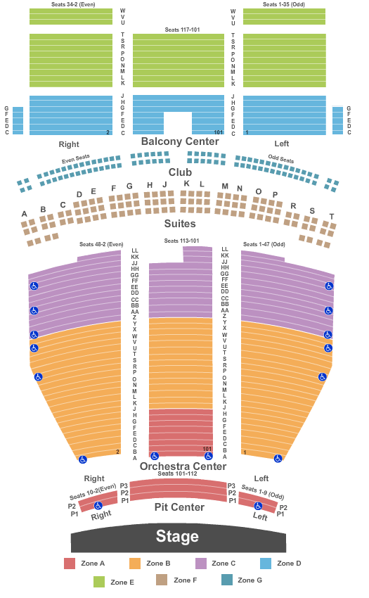 Saenger Theatre New Orleans Seating Chart - New Orleans