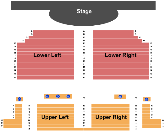 Sagebrush Theatre End Stage Seating Chart