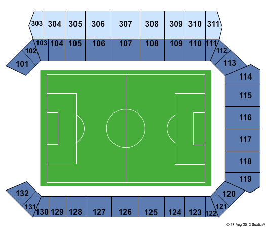 Rochester Community Sportsplex Soccer Seating Chart