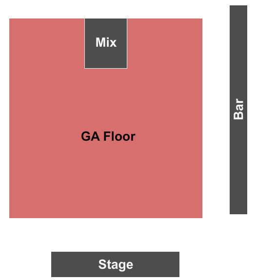 Saint Andrews Hall - Detroit Endstage GA Floor Seating Chart