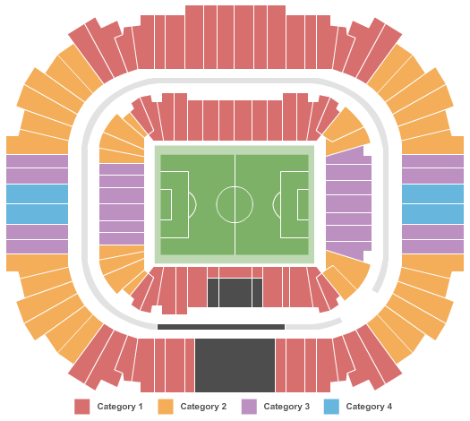 Krestovsky Stadium Soccer Seating Chart