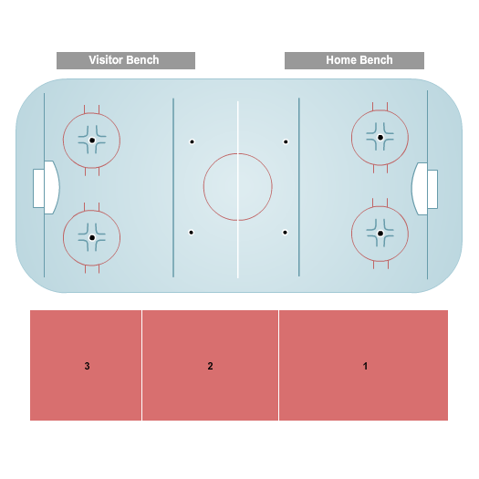 Saint Thomas Ice Arena Hockey Seating Chart