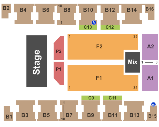 Salem Civic Center Celtic Woman Seating Chart