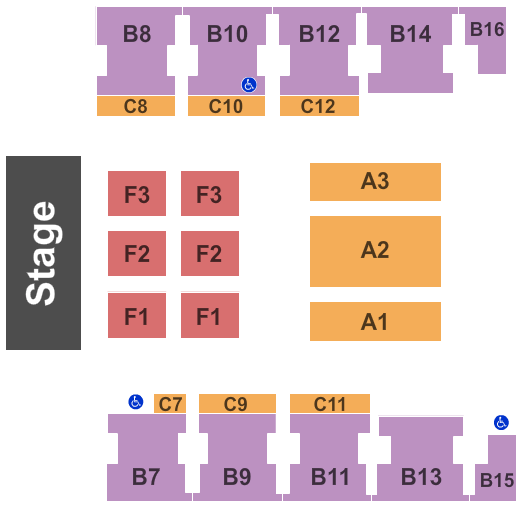 Salem Civic Center Seating Chart & Maps Salem