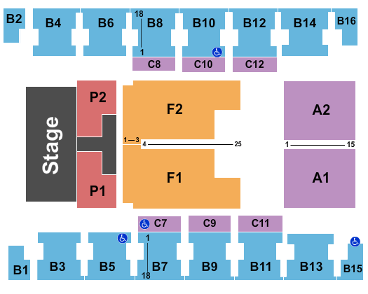 Salem Civic Center Jake Owen Seating Chart