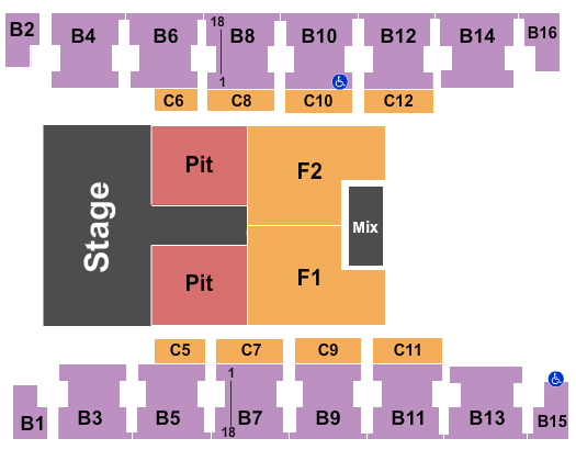 Salem Civic Center Justin Moore Seating Chart