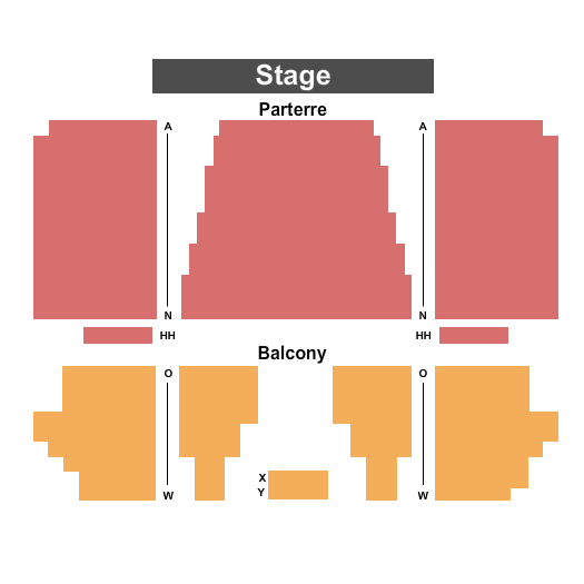 Salle Edwin-Belanger End Stage Seating Chart