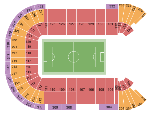 Sam Boyd Stadium Soccer Seating Chart