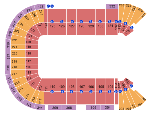 Sam Boyd Stadium Open Floor Seating Chart