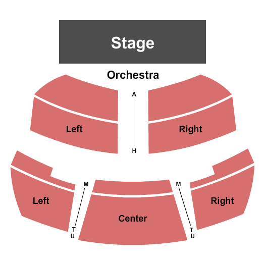 San Diego Kroc Center End Stage Seating Chart