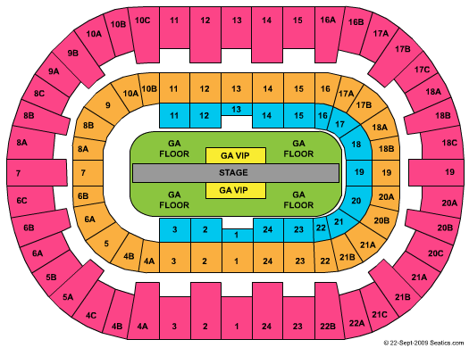 Pechanga Arena - San Diego Kanye West Seating Chart