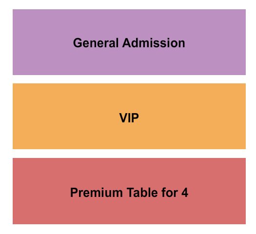 seating chart for San Jose Improv - VIP Table and GA - eventticketscenter.com